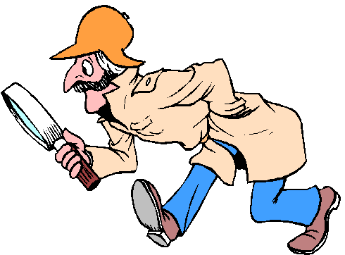 Gallery For > Reading Detective Clipart