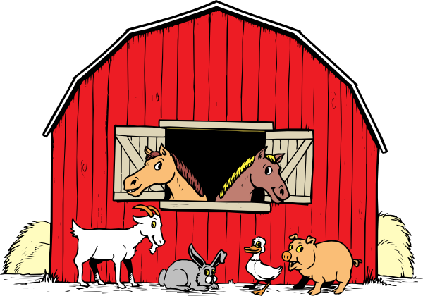 Barnyard clip art - vector clip art online, royalty free & public ...