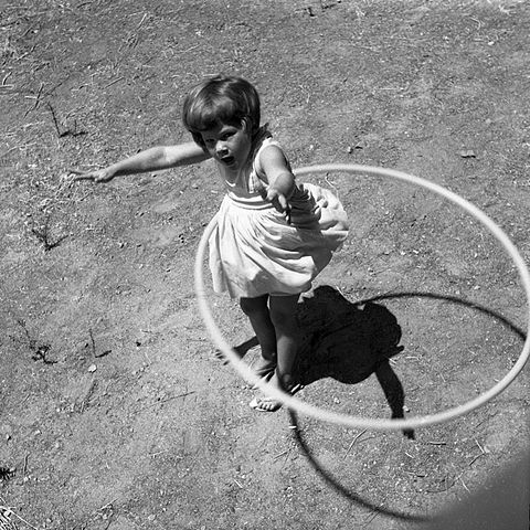 File:Girl twirling Hula Hoop, 1958.jpg - Wikipedia, the free ...