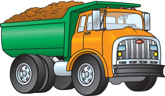 DUMP TRUCK | CLIP ART - TRANSPORT - CLIPART | Pinterest