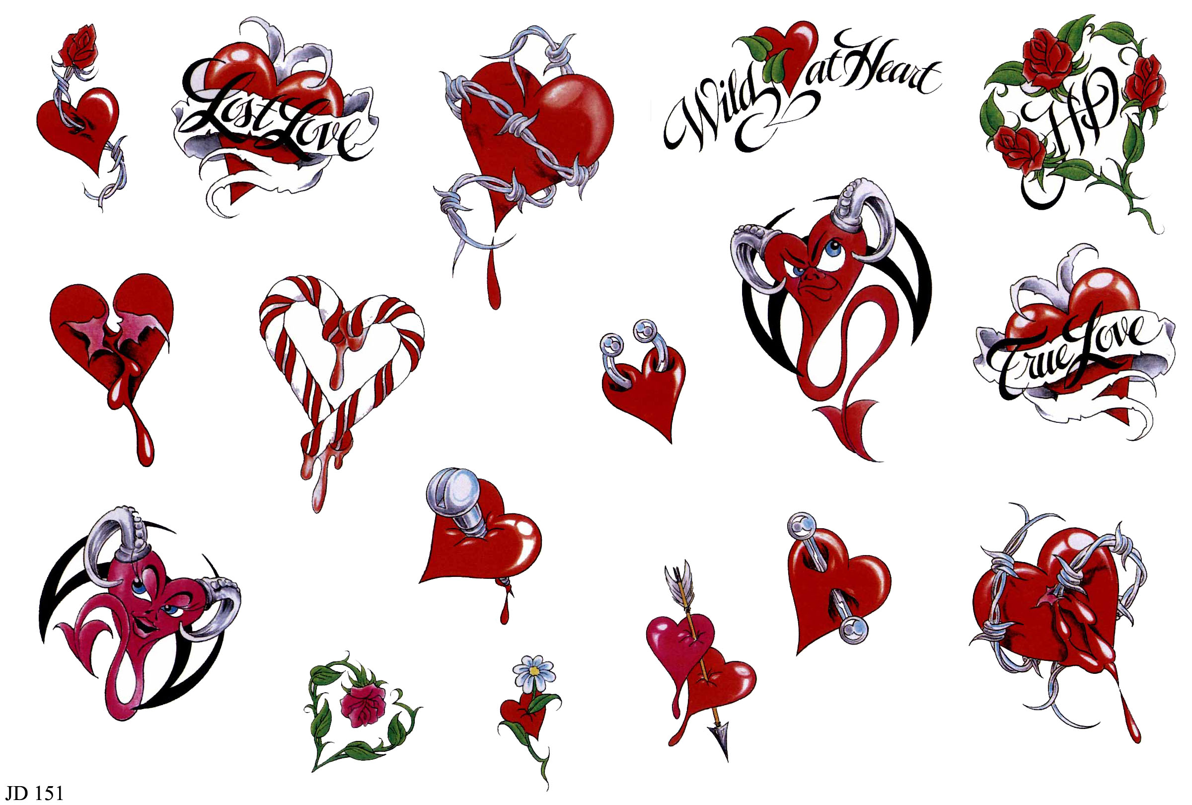 Heart Designs For Tattoos - HD Photos Gallery