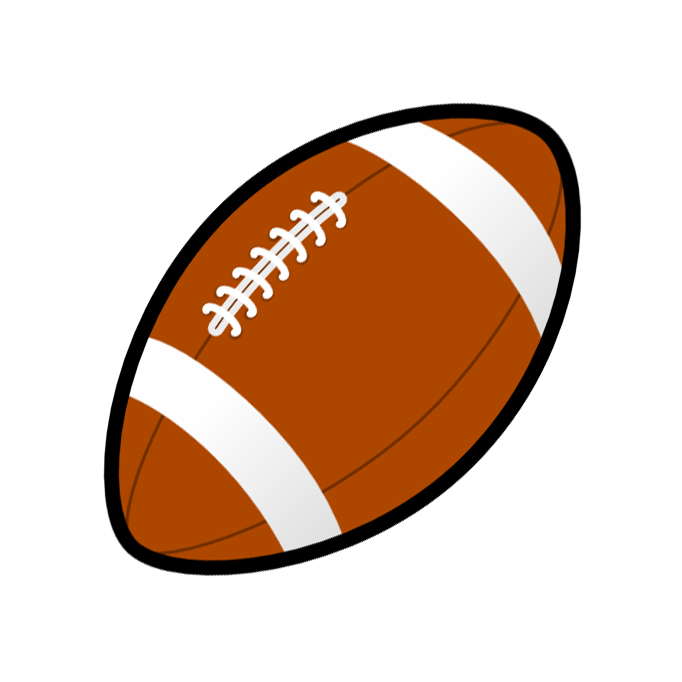 Football Ball Cartoon Or Rugby Clipart - Free Clip Art Images