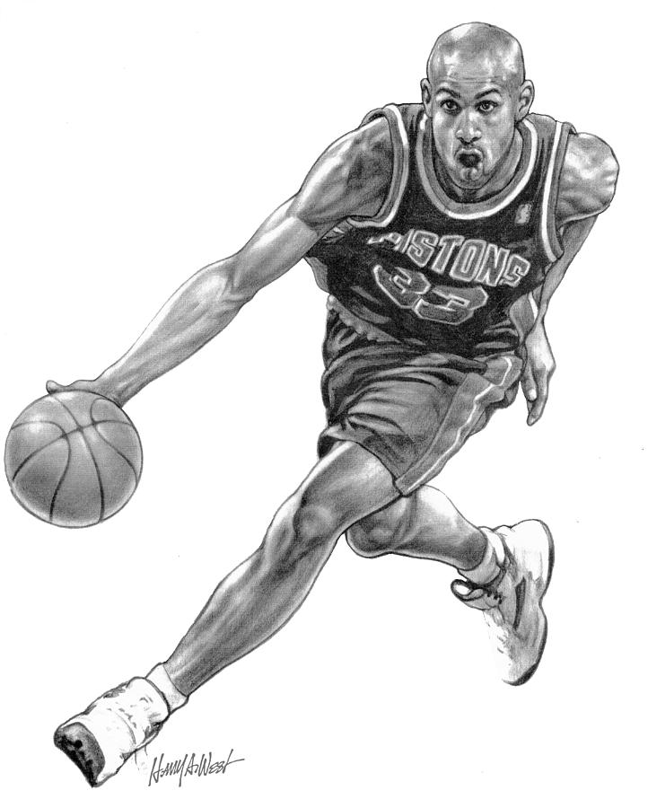 Grant Hill by Harry West