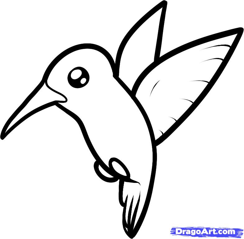 Humming Bird Cartoon - Cliparts.co