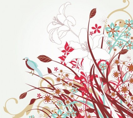 Free Floral Vector Art Free vector in Encapsulated PostScript eps ...