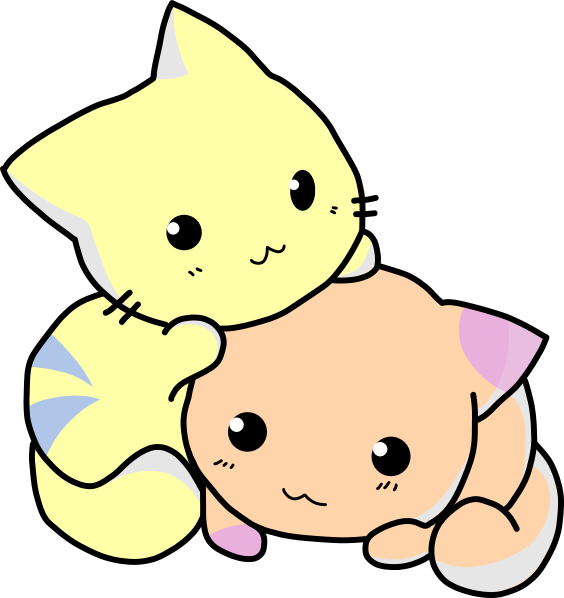 Cute Cartoon Cats - ClipArt Best