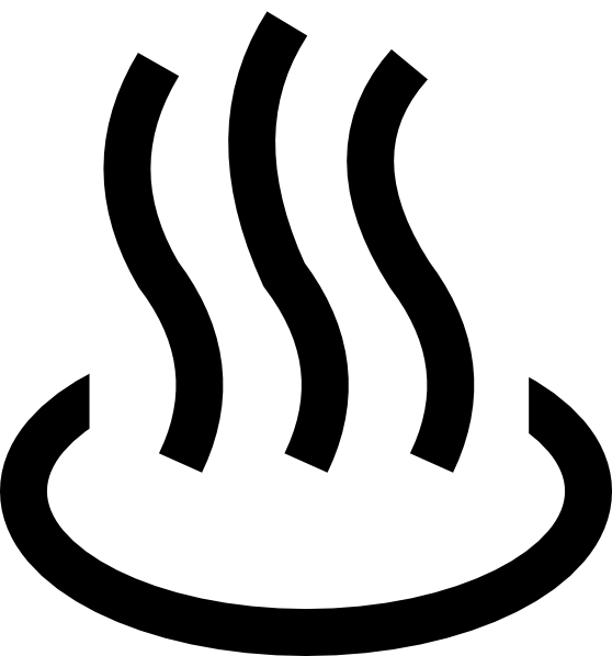 Japanese Map Symbol Spa clip art Free Vector / 4Vector