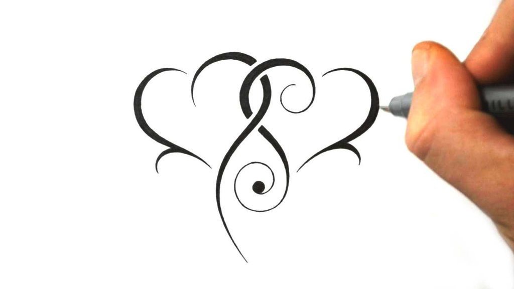 Two Tribal Hearts Connected by JSHarts on deviantART