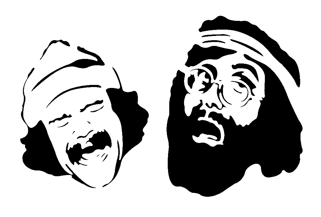 Cheech & Chong Decal, marijuana decals, pot stickers, weed decals ...