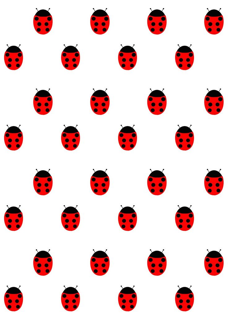 FREE printable ladybug pattern paper | Printables | Pinterest