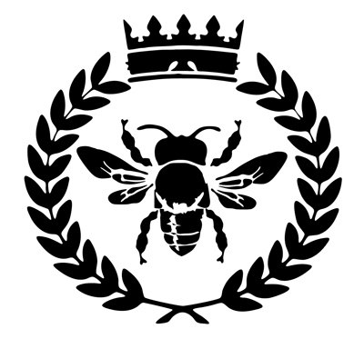 Bee With Crown - Cliparts.co