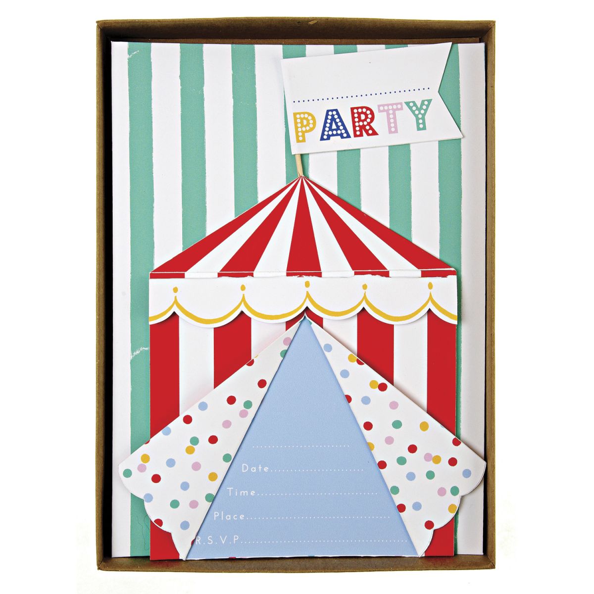 Circus Party for the Candy Stripe children
