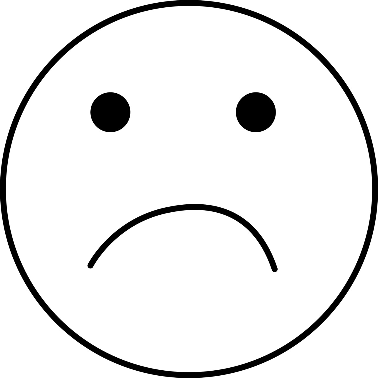 Pictures Of A Sad Face - ClipArt Best