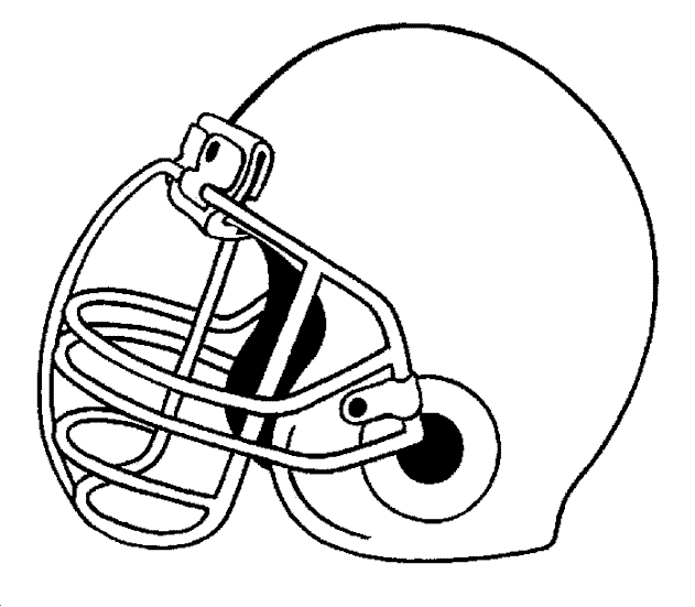 Football Helmet Template - ClipArt Best