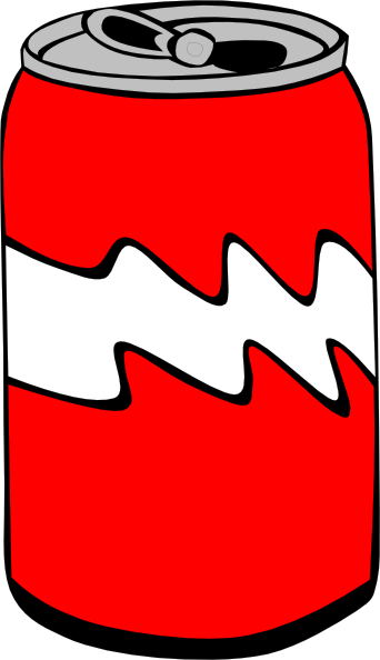 Pop Can clip art Free Vector / 4Vector