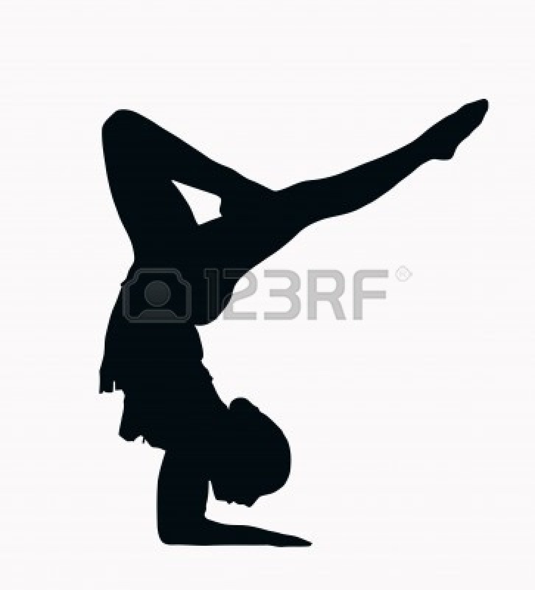 Gymnastics Clipart Black And White | Clipart Panda - Free Clipart ...
