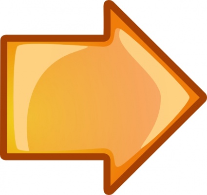 Arrow Orange Right clip art - Download free Other vectors