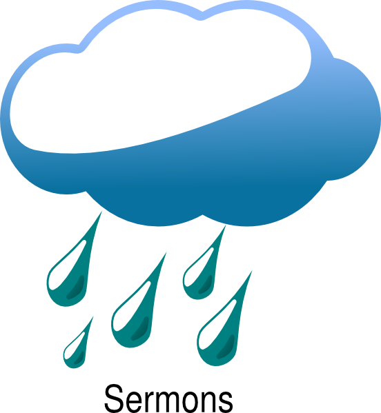 Rain Cloud Sermons clip art - vector clip art online, royalty free ...
