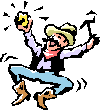 Pix For > Gold Rush Miners Clipart