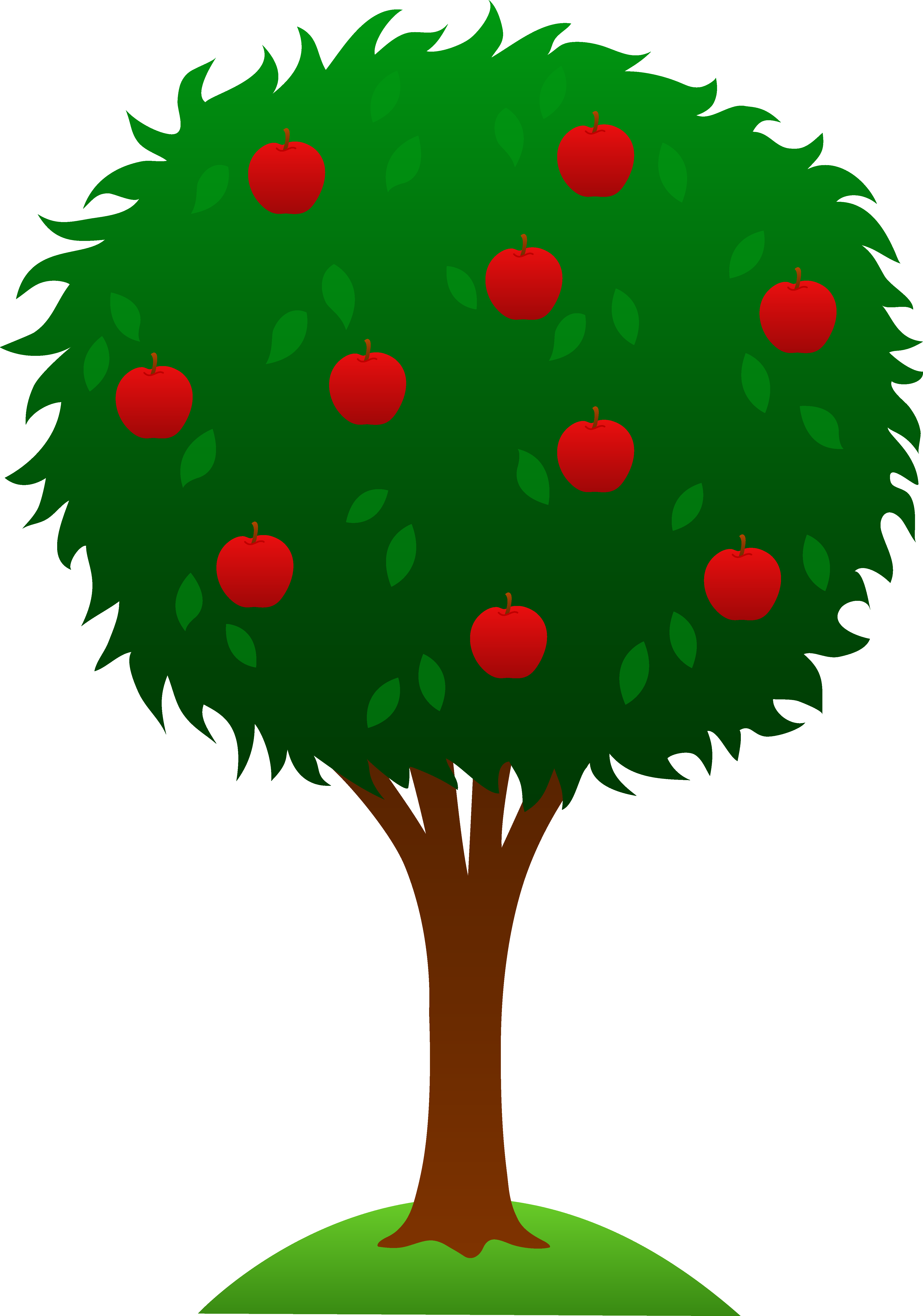 Green Apple Tree Clipart | Clipart Panda - Free Clipart Images