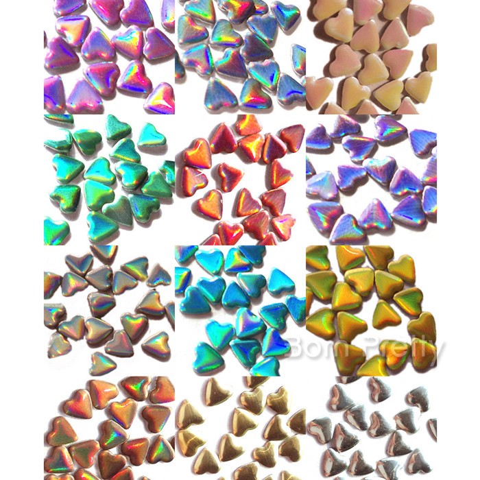 Colorful Stars And Hearts