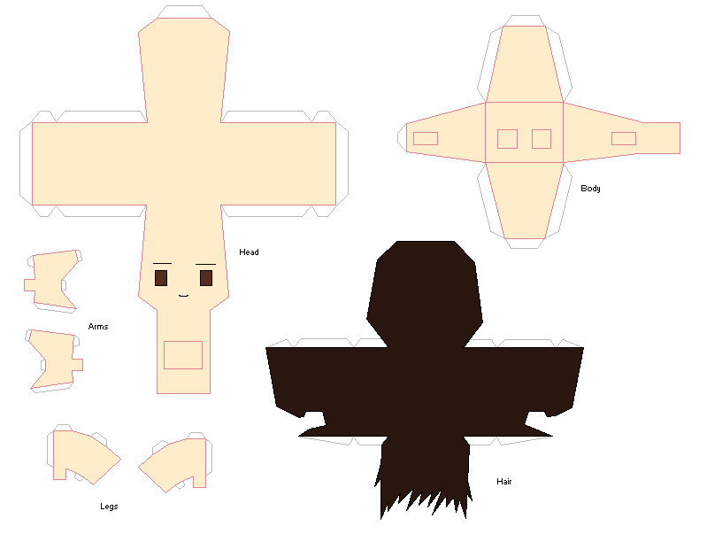 deviantART: More Like MLP Papercraft BLANK Page 1 by Rettro
