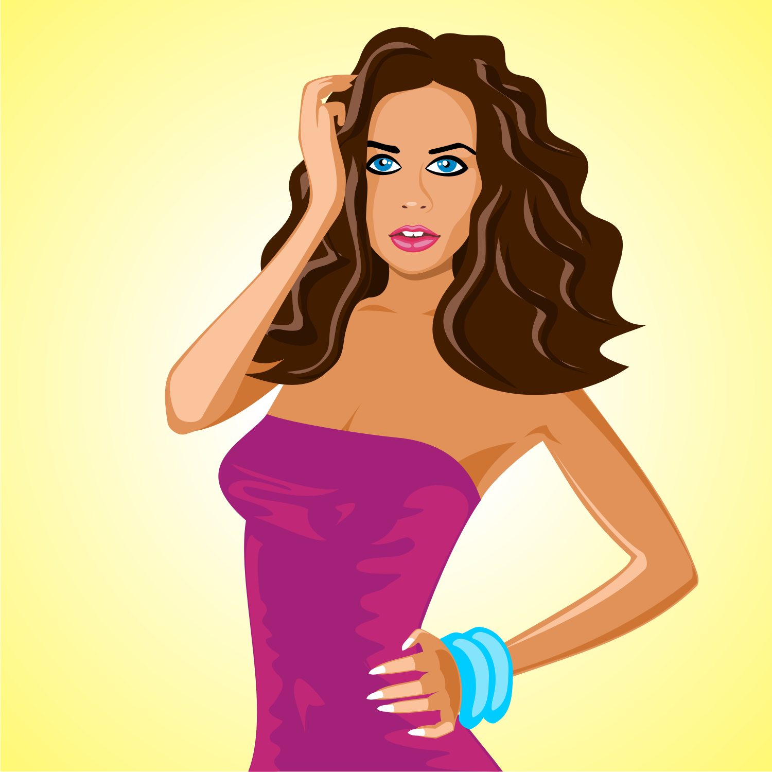 Cartoon Lady Pictures | picturespider.com