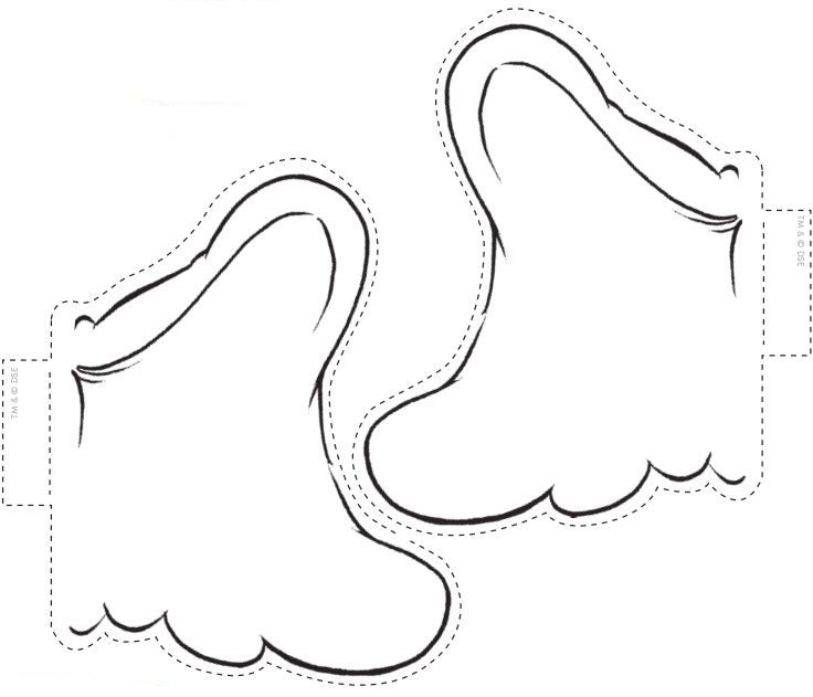 I enlarged a printable of Horton Hears a Who elephant ears from ...