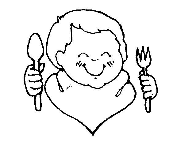Eat Clipart Black And White - Gallery