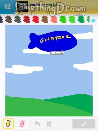SomethingDrawn.com - BLIMP drawn by jennypah on Draw Something