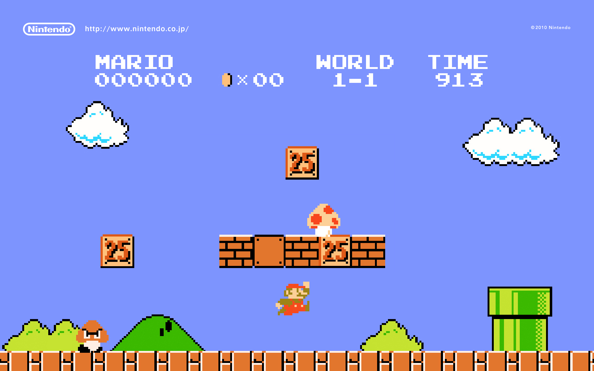 Mario Bros - tapety na pulpit - FD