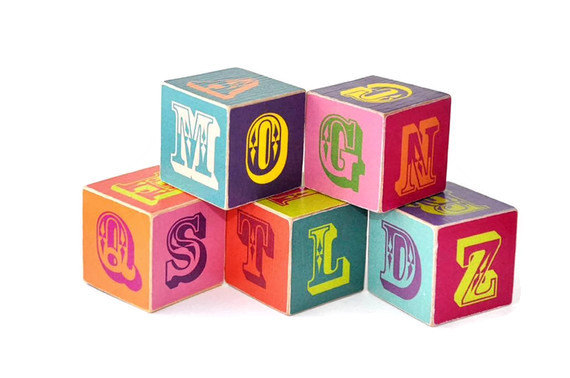 8 extremely cool sets of modern alphabet blocks - Cool Mom Picks