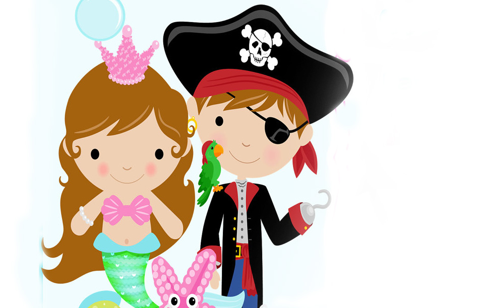I Do On A Dime: Mermaid Pirate Party