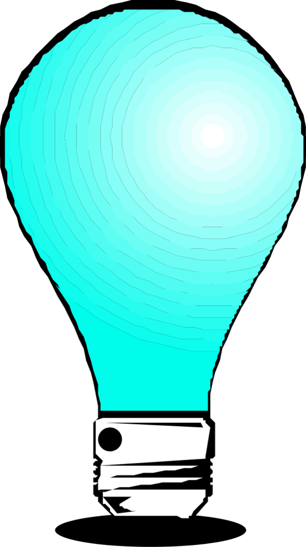 Light bulb - vector Clip Art