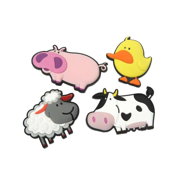 Dexam Farmyard Fridge Magnets, Set of 4 : Dexam - at the heart of ...