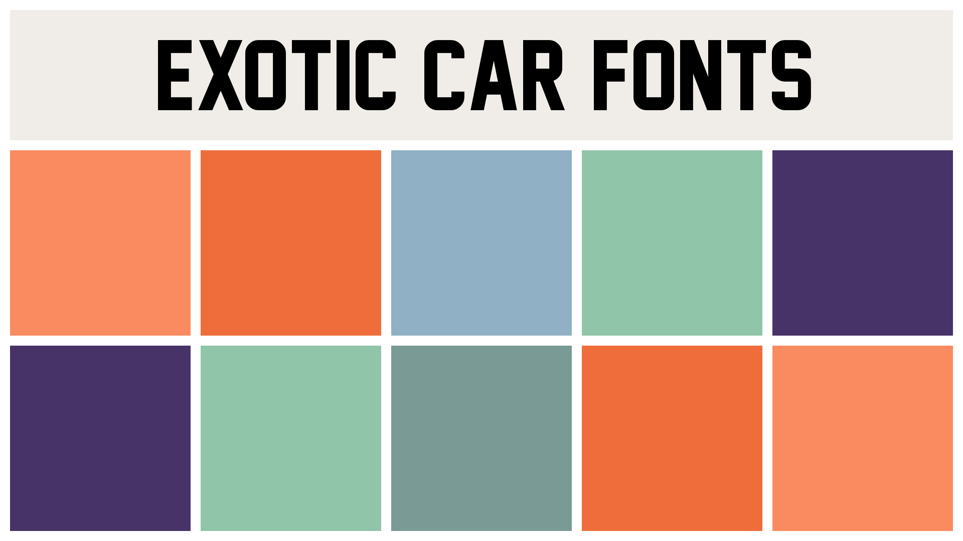 exotic car fonts Free Download - Free exotic car fonts, Download ...