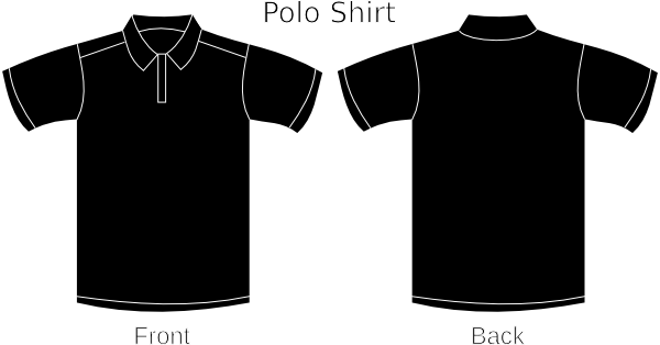 Blank Polo Shirt Template - Cliparts.co
