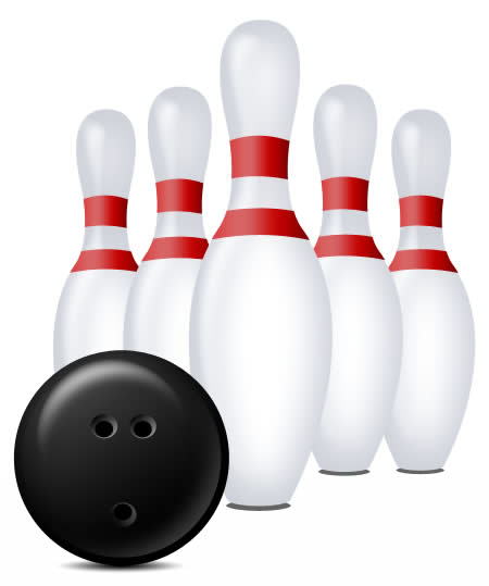 Pix For > Bowling Pin And Ball