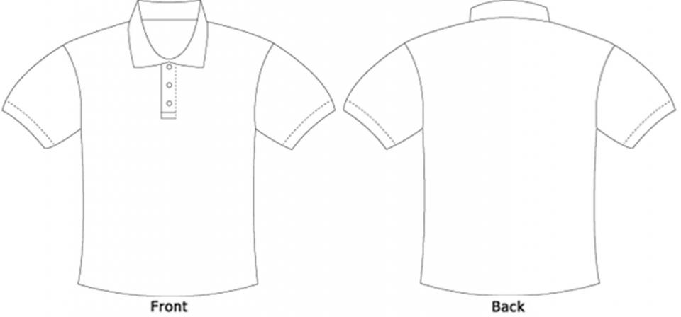 Blank Polo Shirt Template - Cliparts.co