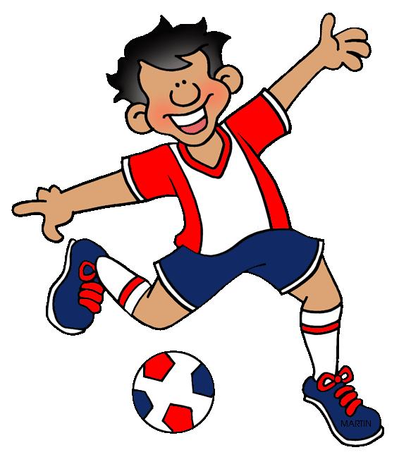 Free Sports Clip Art by Phillip Martin, Soccer