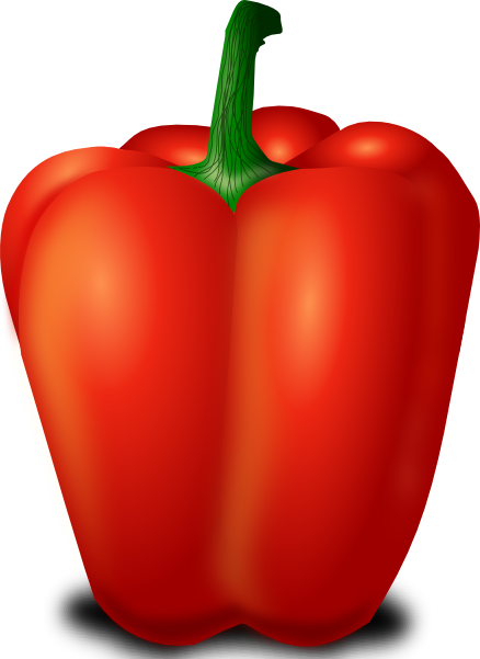 Red Pepper Clip Art at Clker.com - vector clip art online, royalty ...