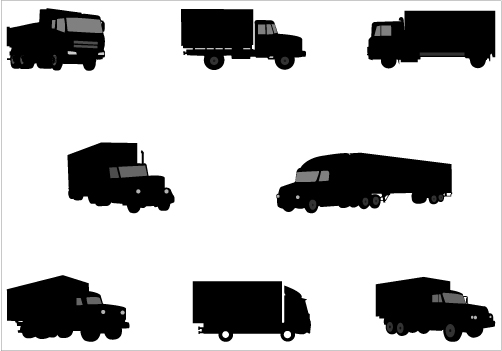 Vehicle Vector GraphicsSilhouette Clip Art