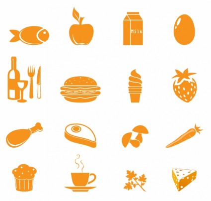 Food Icons Vector icon - Free vector for free download