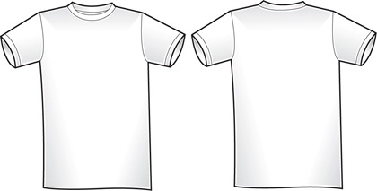 2 Free Blank Shirt Templates | Free Vector Graphics | All Free Web ...