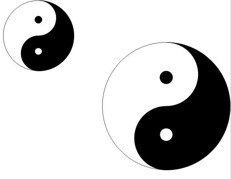 Yin and yang - Rosetta Code