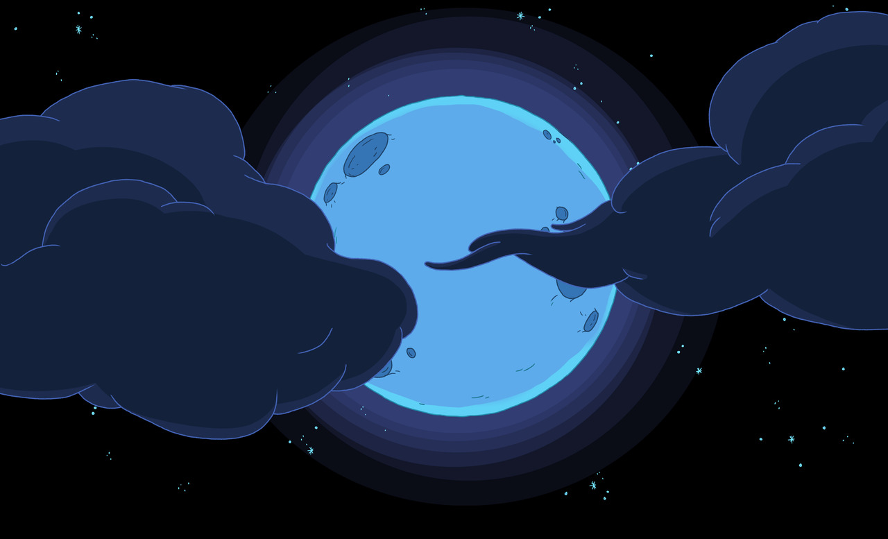 cartoon moon | The McClaughry's Blog
