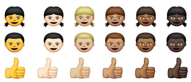 New emojis: iOS 8.3 brings racially diverse smiley faces and more ...