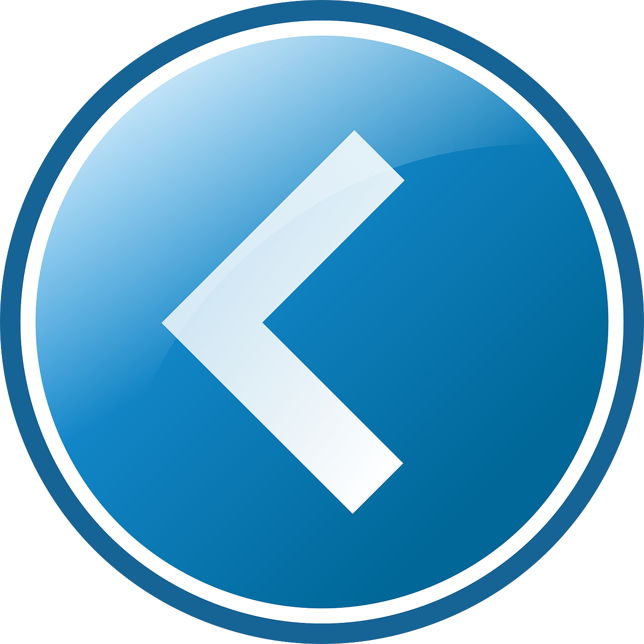 Blue round button,left arrow vector | Free PSD,Vector,Icons