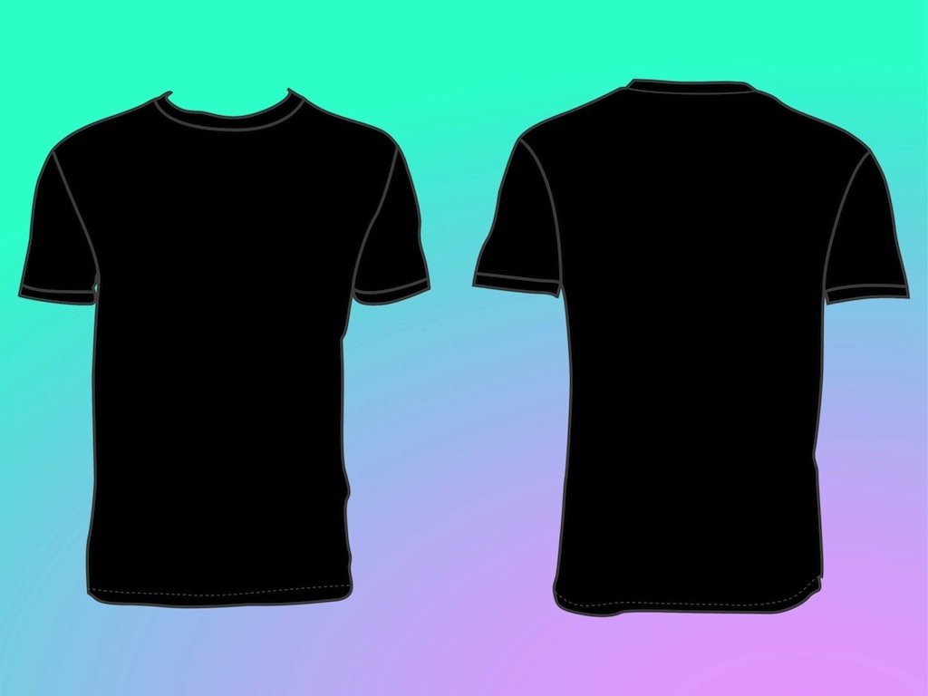 Blank Tshirt Template - ClipArt Best