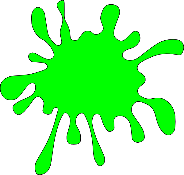 Lime Splat Clip Art at Clker.com - vector clip art online, royalty ...